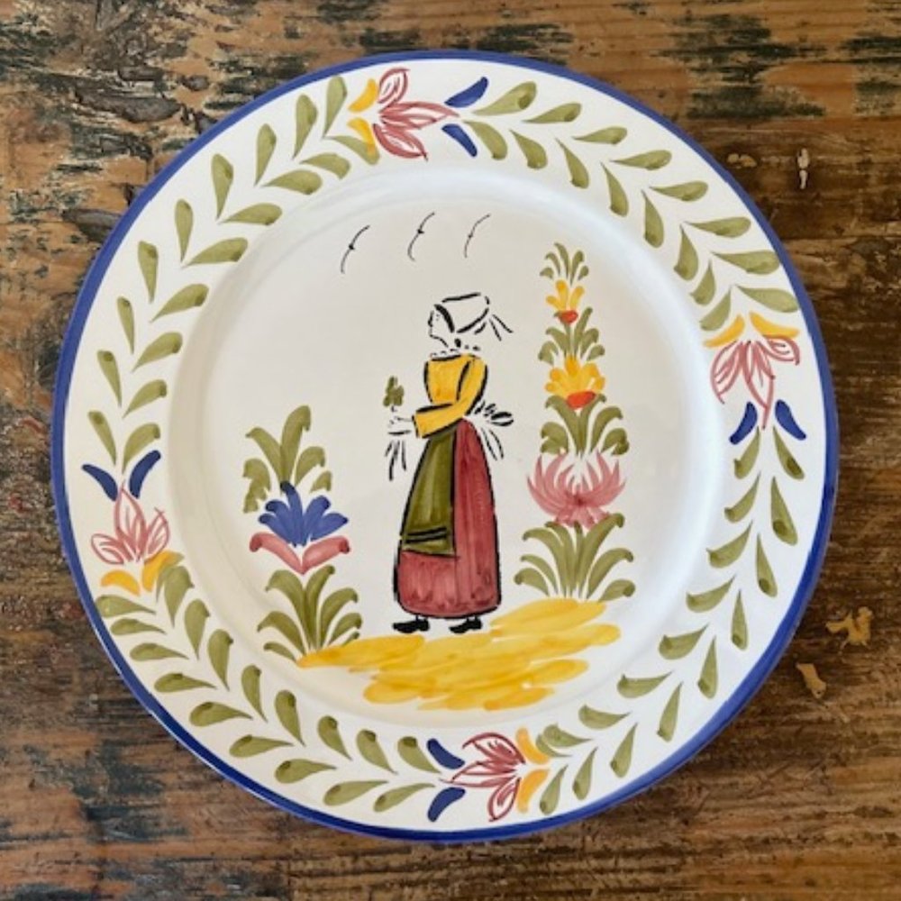 Hand Painted Plate-Portugal